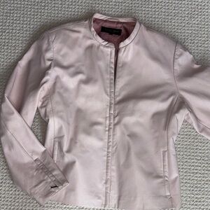 Golden Bear Pink Leather Jacket